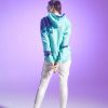 Custo Ny Bas Hood Turquoise - Hoodie