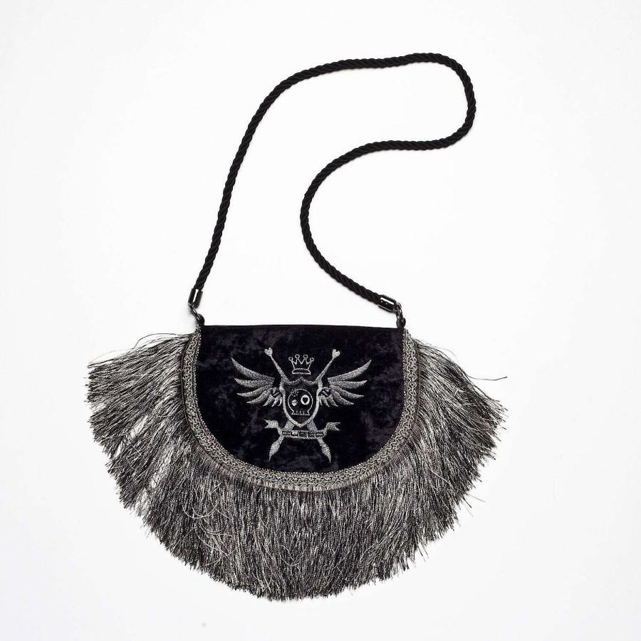 Custo Fringe Black