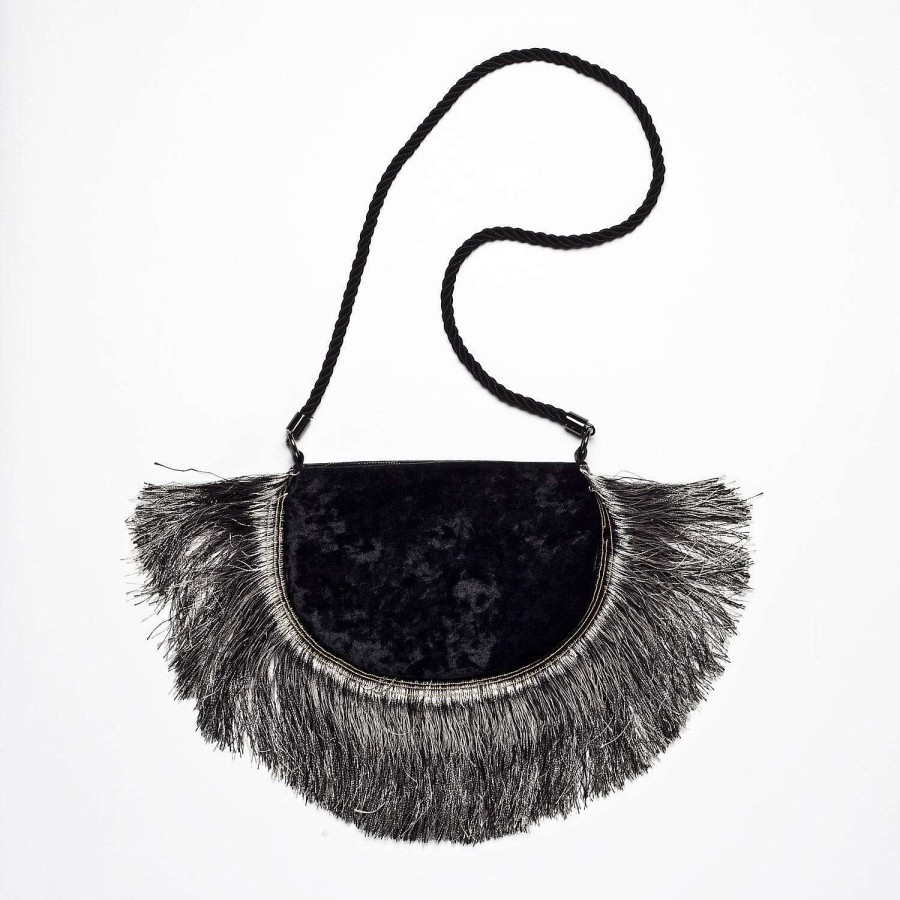 Custo Fringe Black